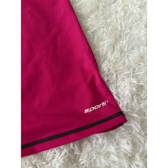Sporti Adult Sz. XXL Pink Short Sleeved Rashguard. Great Top - Picture 6 of 12